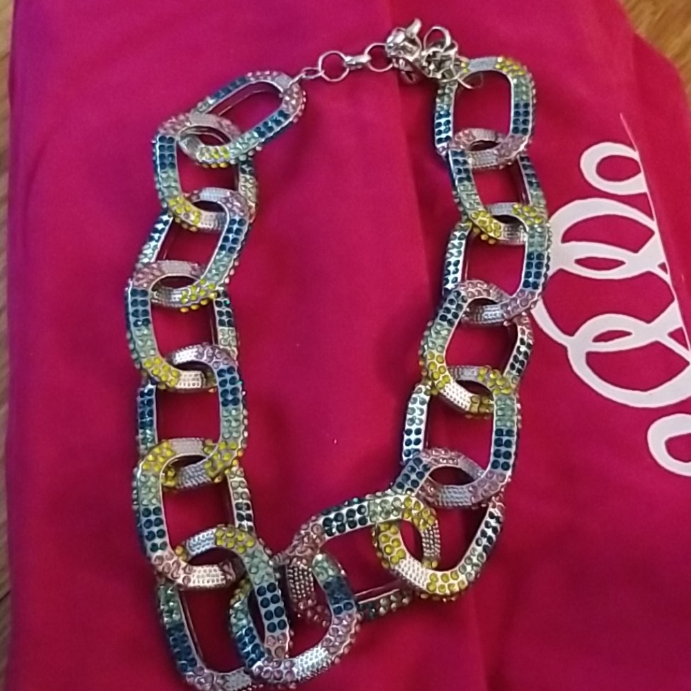 Sassy Jones Kerri Luxe Chain ...Rainbow